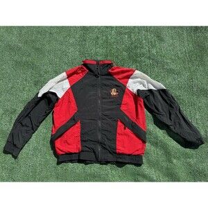 Prince George Cougars WHL Hockey Windbreaker Jacket Canada Sportswear Sz Medium